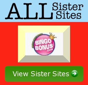Bingo Bonus sister sites