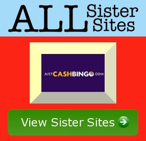 Justcash Bingo sister sites