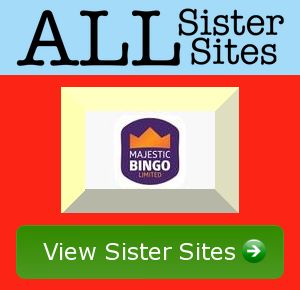 Majestic Bingo sister sites