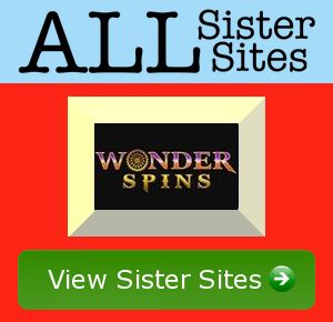 Wonder Spins sister sites