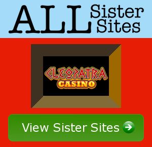 cleopatracasino sister sites