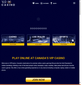 Vip Casino screen 1