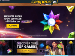 campeon casino screen
