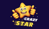 crazy star casino logo all 2022