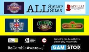 zodiac casino sister sites 2022