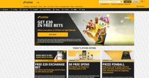 Betfair Website