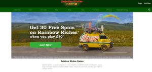 Rainbow RIches Casino Website