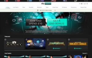 Sky Casino Website