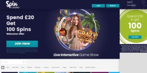 Spin Casino Website
