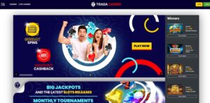 Trada Casino Website