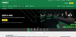 Unibet Casino Website