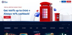 Yeti Casino sister sites All British Casino