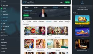 BetVictor Casino Website