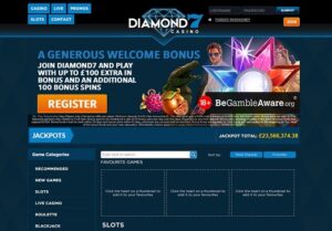 Diamond 7 Casino Website