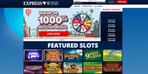 Express Wins Website