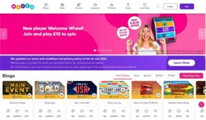 Mecca Bingo Homepage