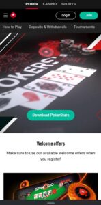 PokerStars Mobile