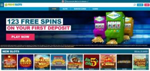 Prime Slots Website