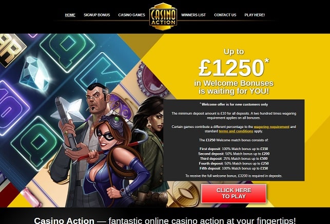 Apollo Entertainment casinos Casino Action