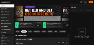 10Bet sister sites LiveScoreBet