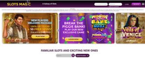 PlayOJO sister sites Slots Magic