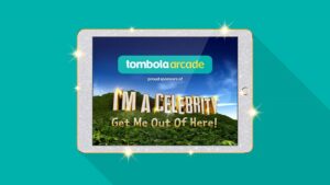 Tombola Arcade Im A Celebrity Advert