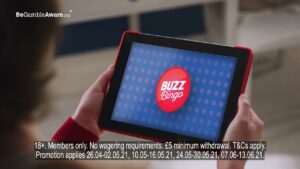 Buzz Bingo advert