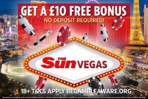 the sun vegas advert