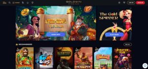 Goldwin Casino sister sites homepage