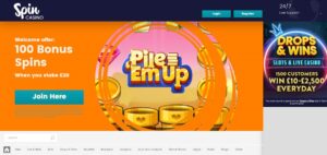 Jackpot City sister sites Spin Casino