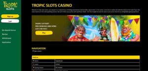 Lucky Bird Casino sister sites Tropic Slots
