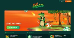 Play Croco sister sites homepage