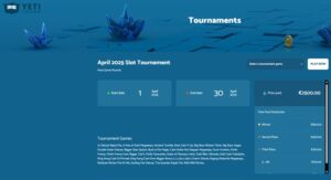 Yeti Casino tournament