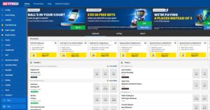 Betfred sister sites homepage