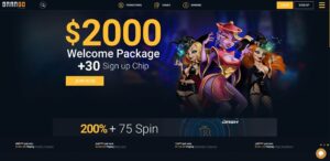 Casino Brango sister sites homepage