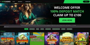 Ivy Casino sister sites homepage