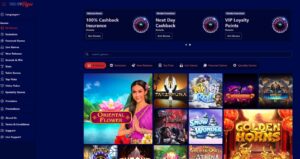 This is Vegas sister sites homepage