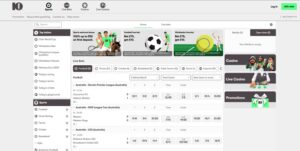 10bet sister sites screenshot