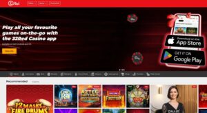32Red sister sites homepage