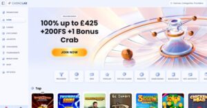 Casino Lab sister sites screenshot