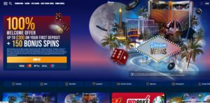 Dream Vegas sister sites screenshot