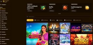 Golden Lady Casino sister sites screenshot
