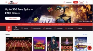 Mad Slots sister sites screenshot