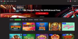 MagicRed sister sites screenshot