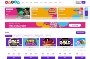 Mecca Bingo sister sites screenshot