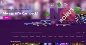 No Bonus Casino sister sites screenshot