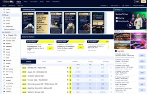 William Hill sister sites screenshot