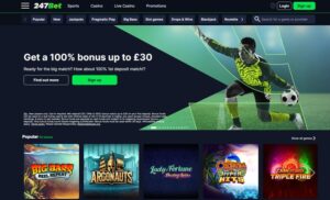 247Bet sister sites screenshot