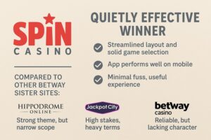 Betway Sister Sites Comparison