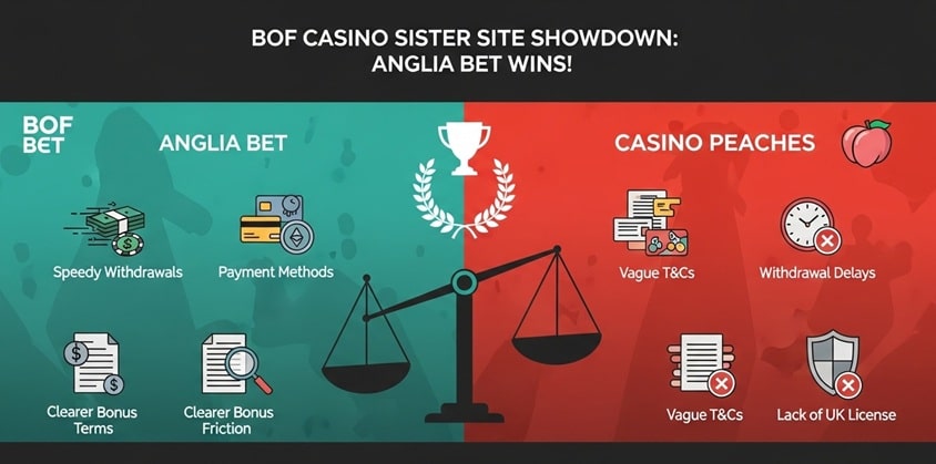 BOF Casino sister site comparison